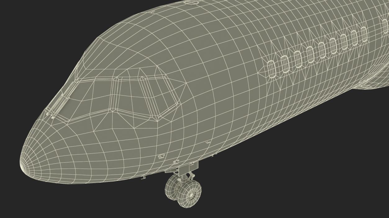 3D Single Aisle Airliner