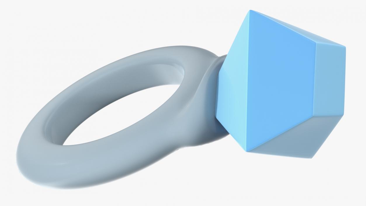 3D model Ring Emoji