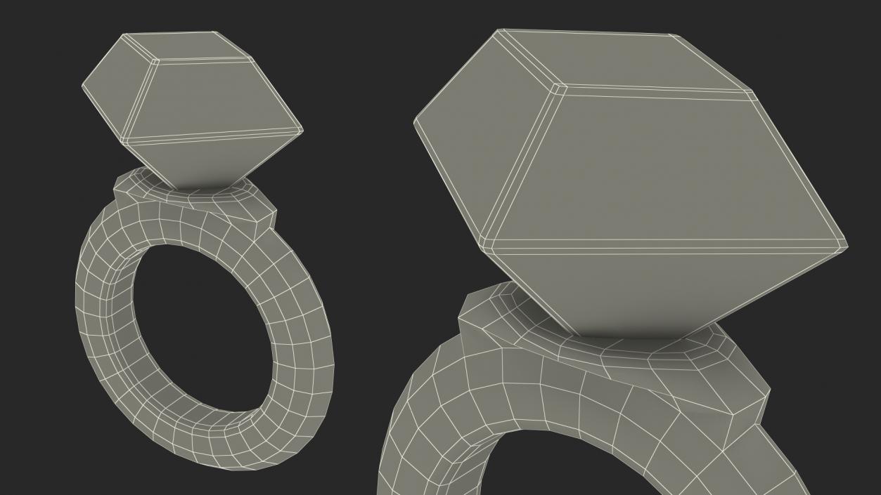 3D model Ring Emoji