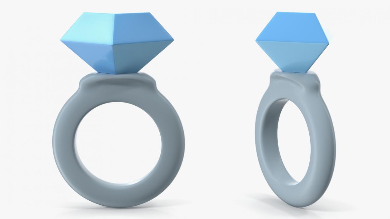 3D model Ring Emoji