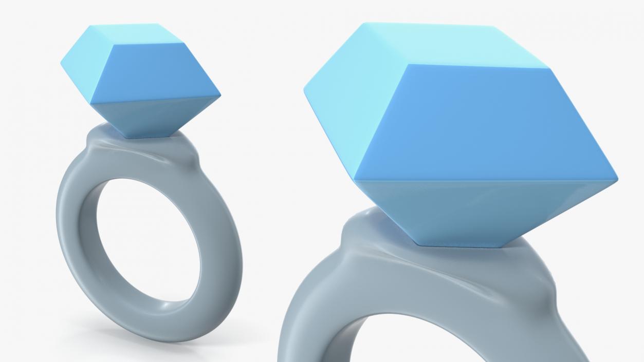 3D model Ring Emoji