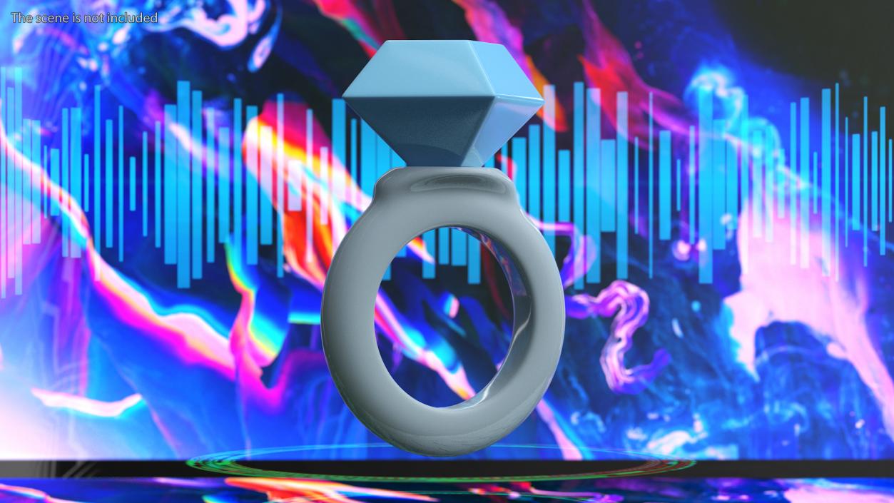 3D model Ring Emoji