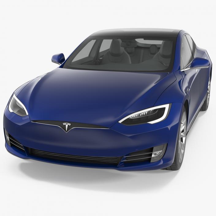 Tesla Model S 90D 2017 3D