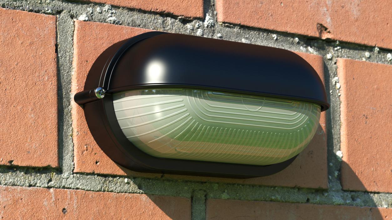 3D Oval Eyelid Bulkhead Light