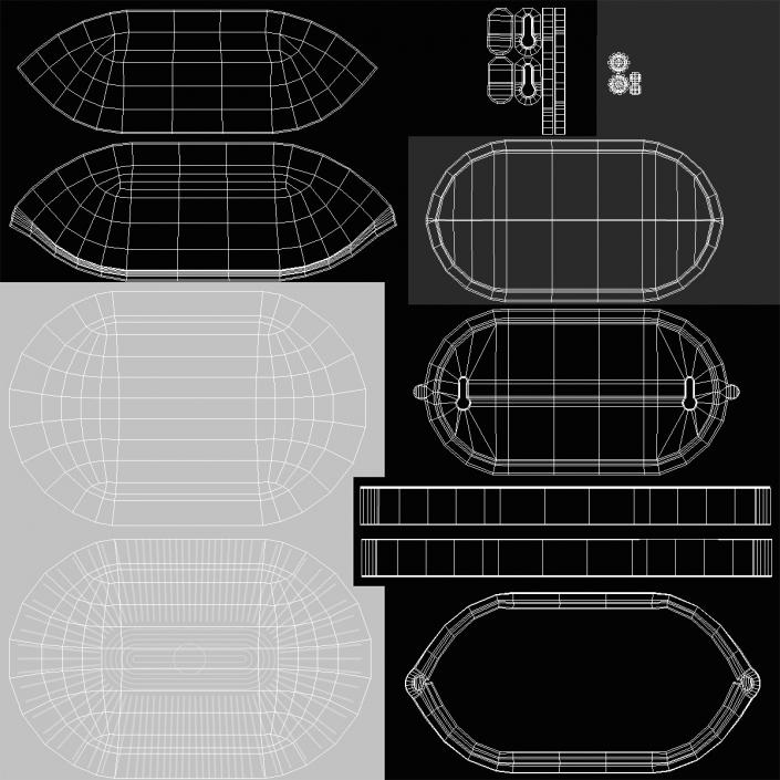 3D Oval Eyelid Bulkhead Light