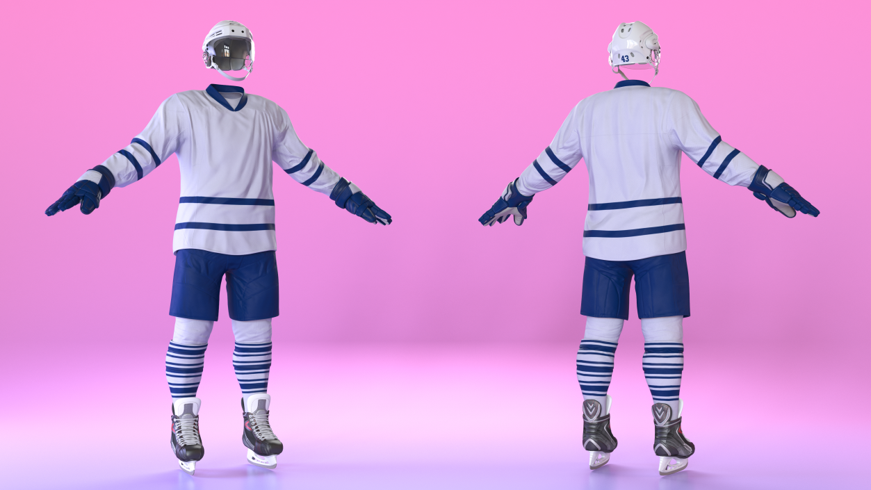 3D Hockey Equipment Generic 7