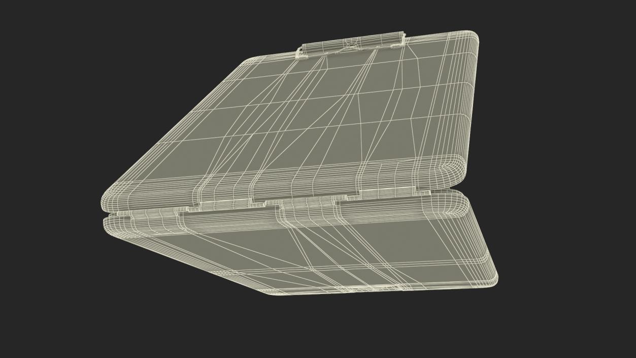 3D Storage Clipboard Black Open model