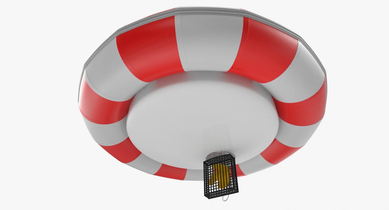 3D Amusement Park Bumper Boat