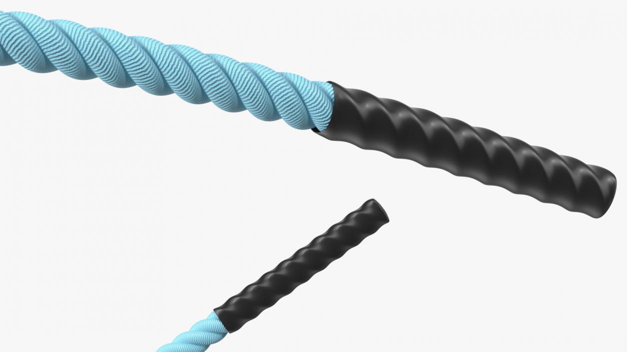 3D Battle Rope Alternating Waves Position model