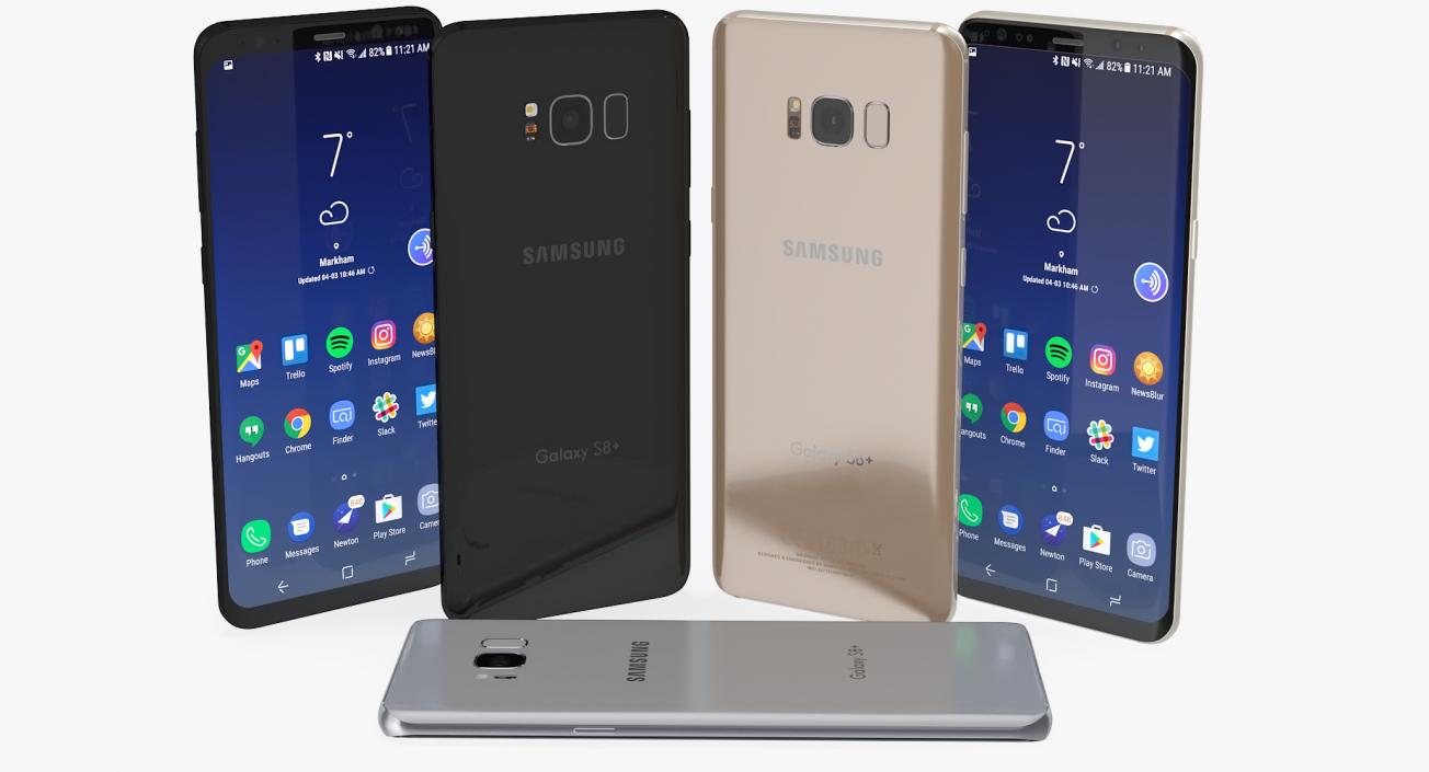 3D Samsung Cellphones Collection 2