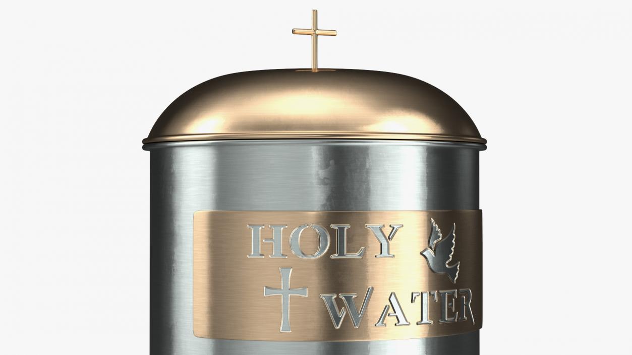 3D Holy Water Tank with Stand