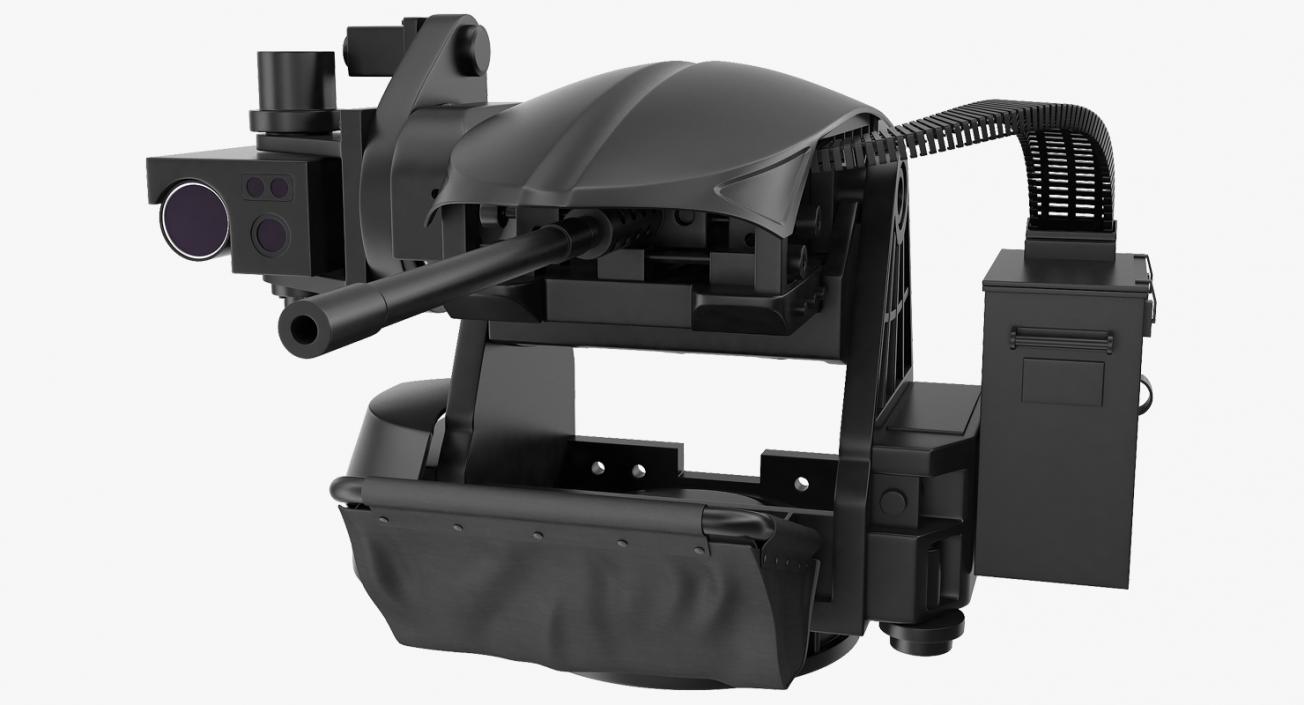 Remotely Controlled 50Cal Machine Gun 3D