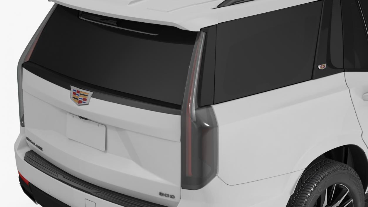 3D Cadillac Escalade 2021 Simple Interior model