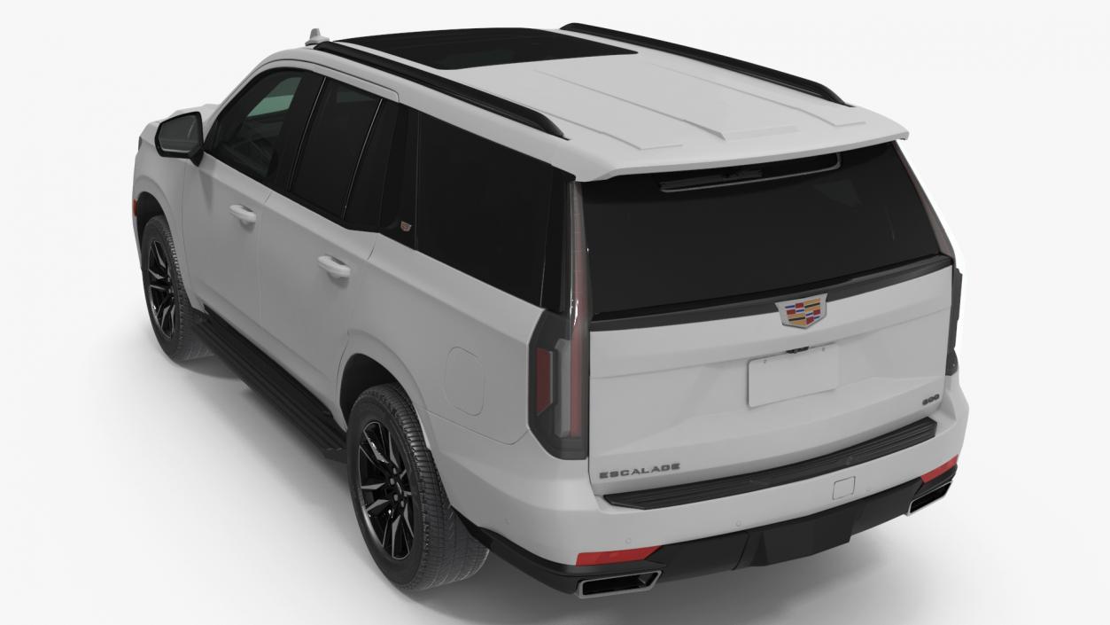 3D Cadillac Escalade 2021 Simple Interior model