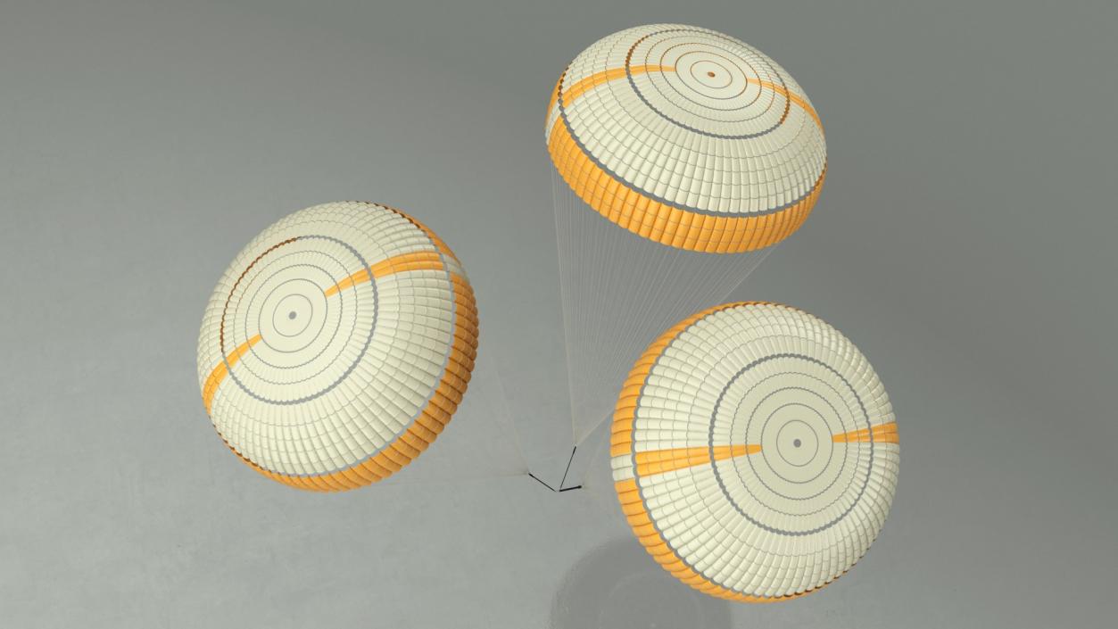 3D Parachutes Collection 2 model