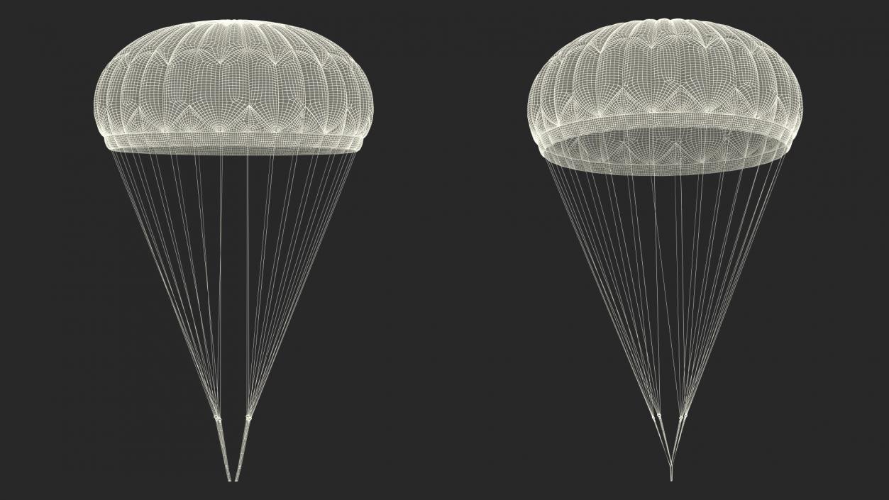 3D Parachutes Collection 2 model