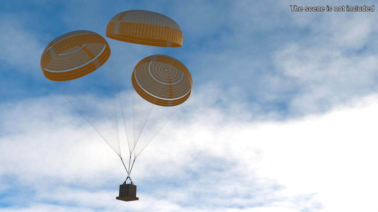 3D Parachutes Collection 2 model