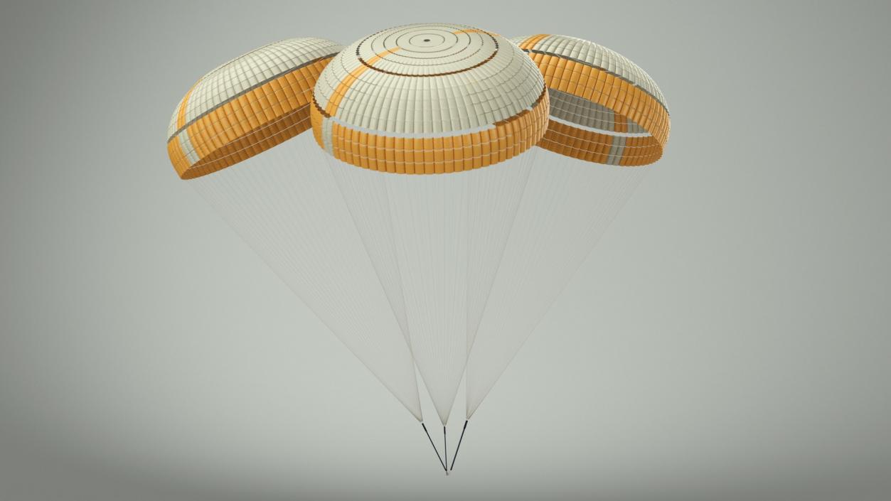 3D Parachutes Collection 2 model