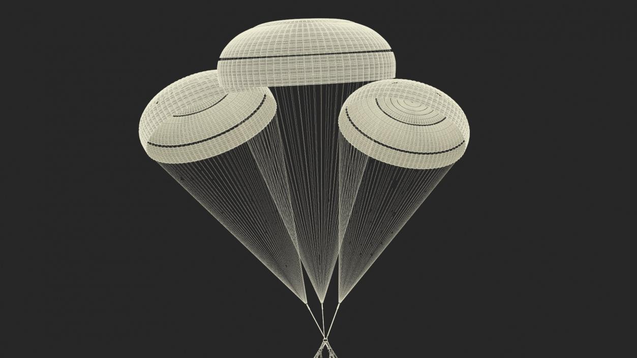 3D Parachutes Collection 2 model