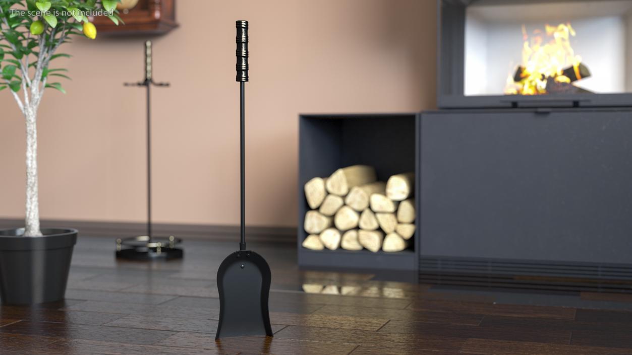 3D Fireplace Shovel