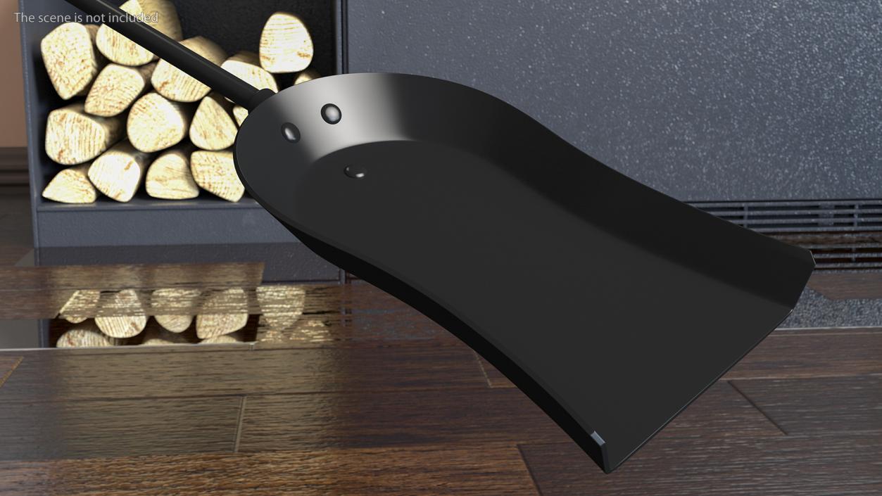 3D Fireplace Shovel