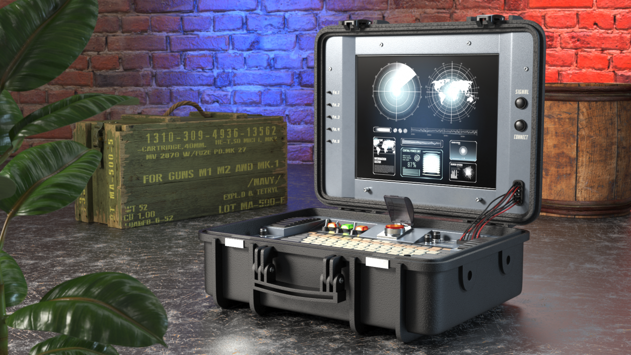 Nuclear Briefcase 3D