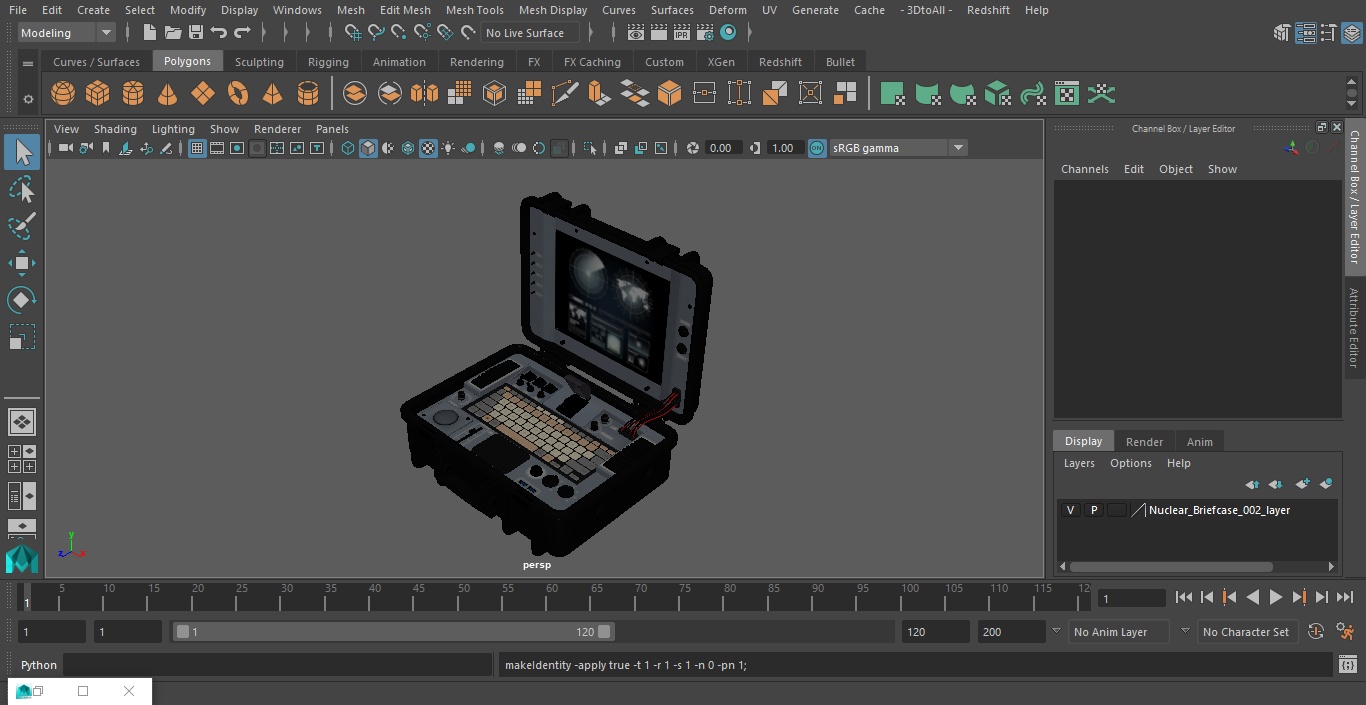 Nuclear Briefcase 3D