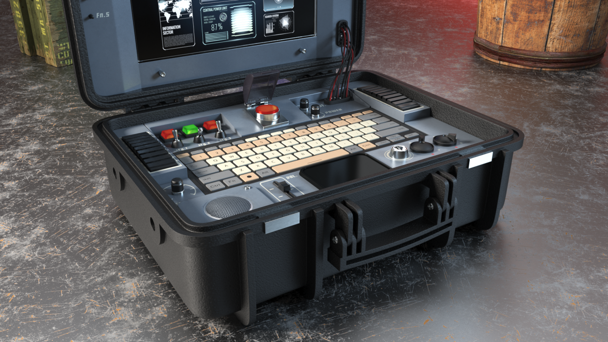 Nuclear Briefcase 3D