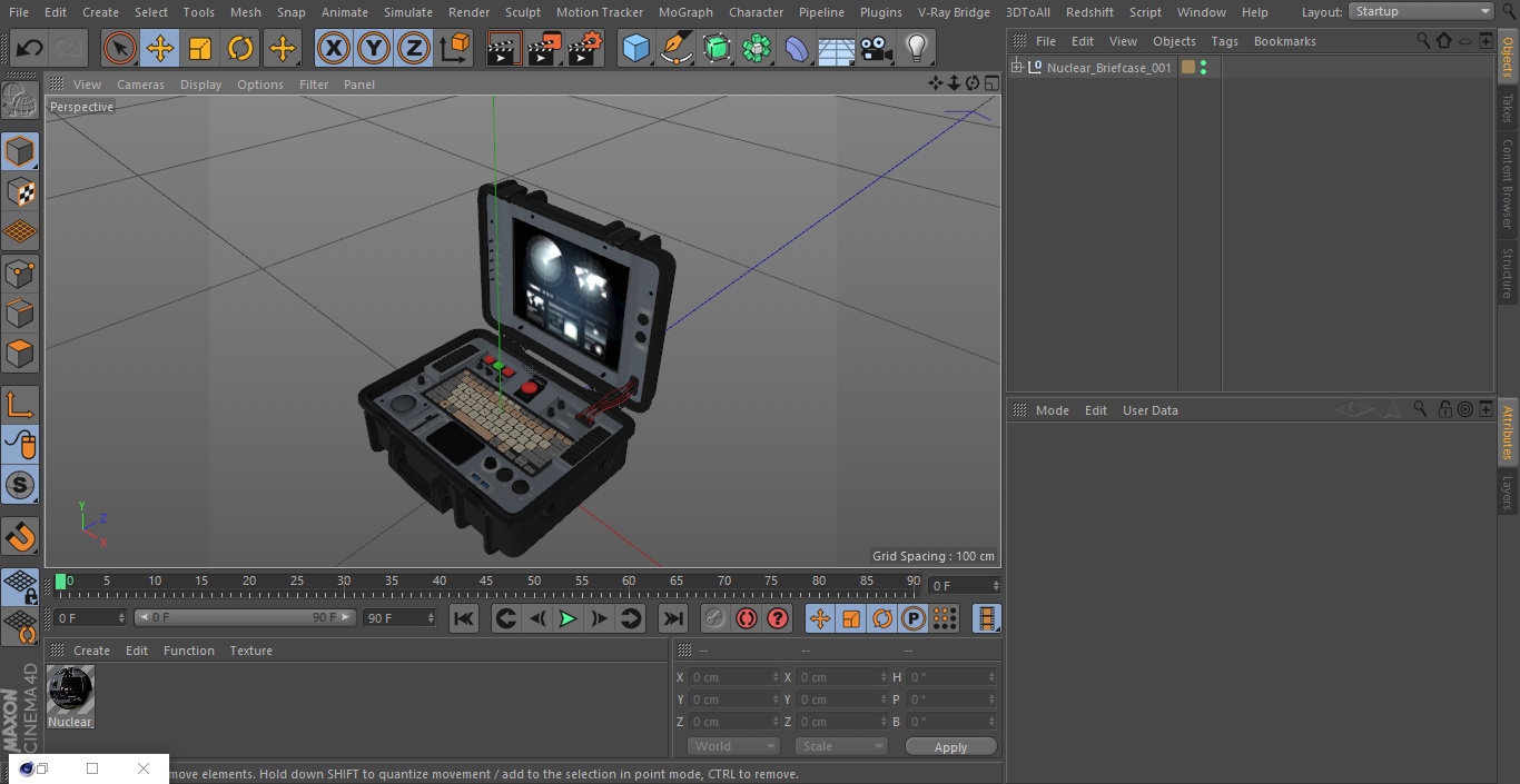 Nuclear Briefcase 3D