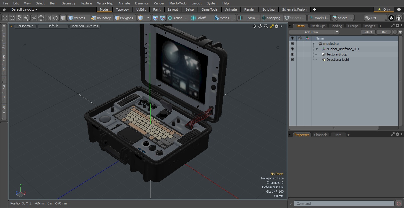 Nuclear Briefcase 3D