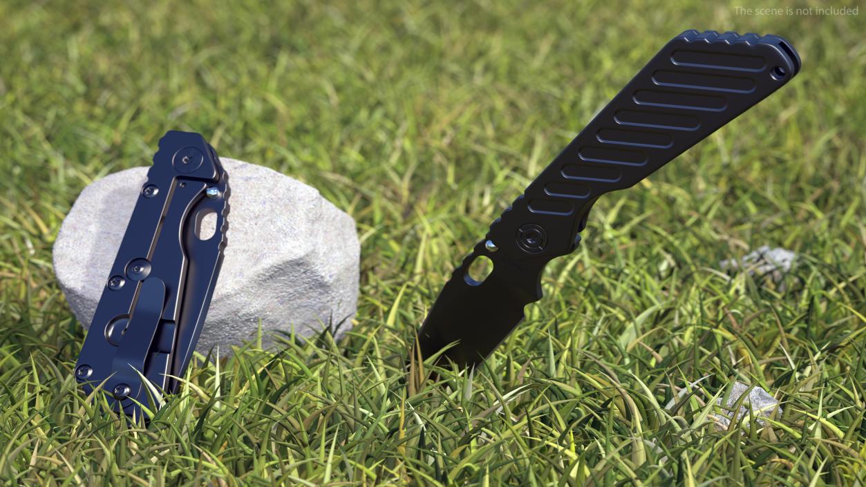 Strider SMF Knife 3D