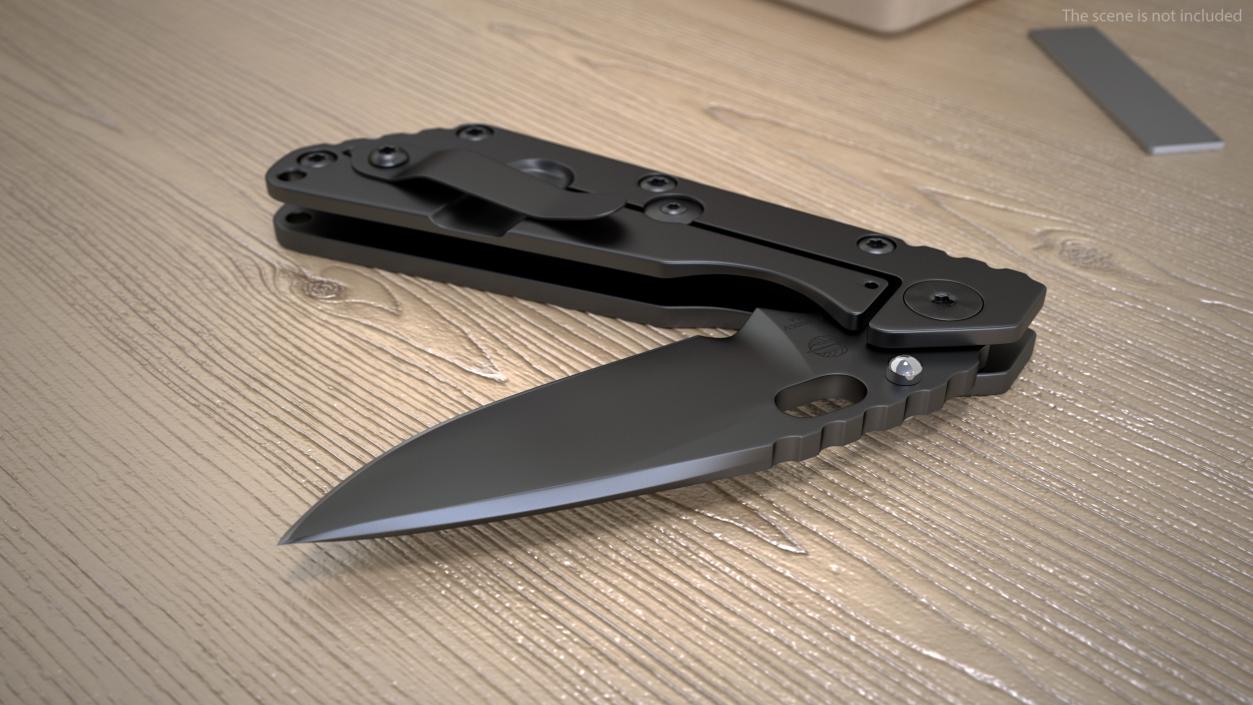 Strider SMF Knife 3D