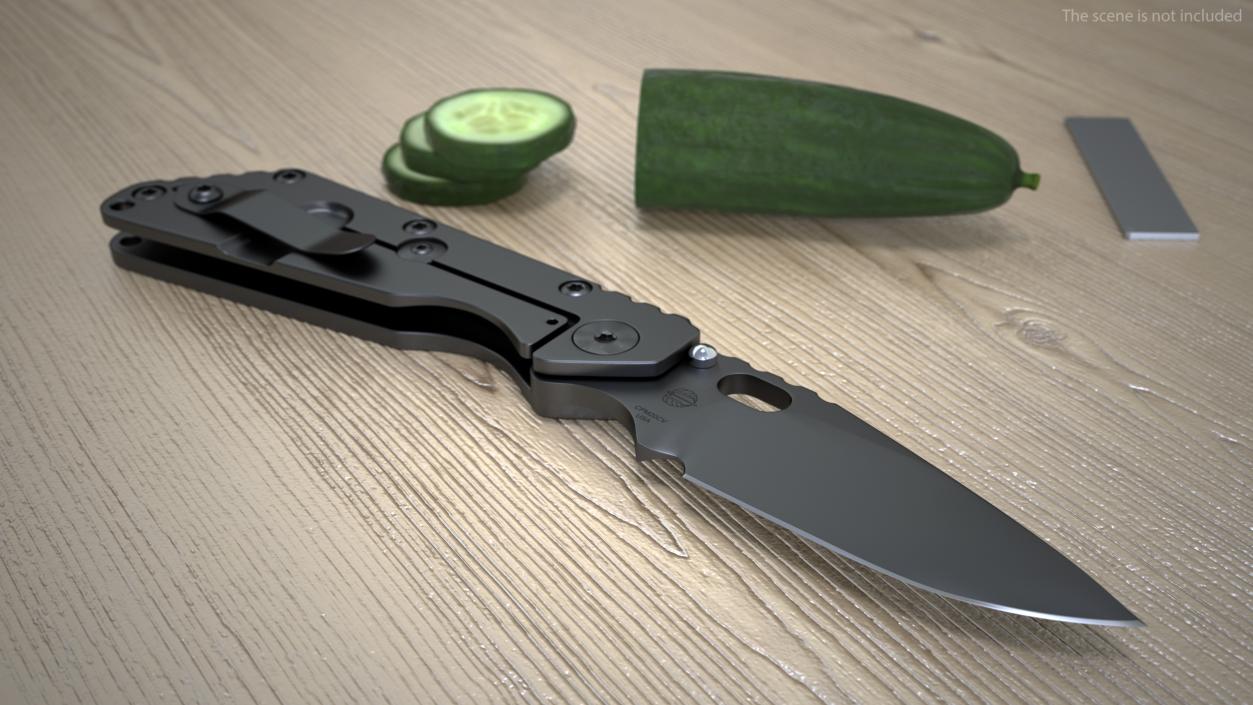 Strider SMF Knife 3D