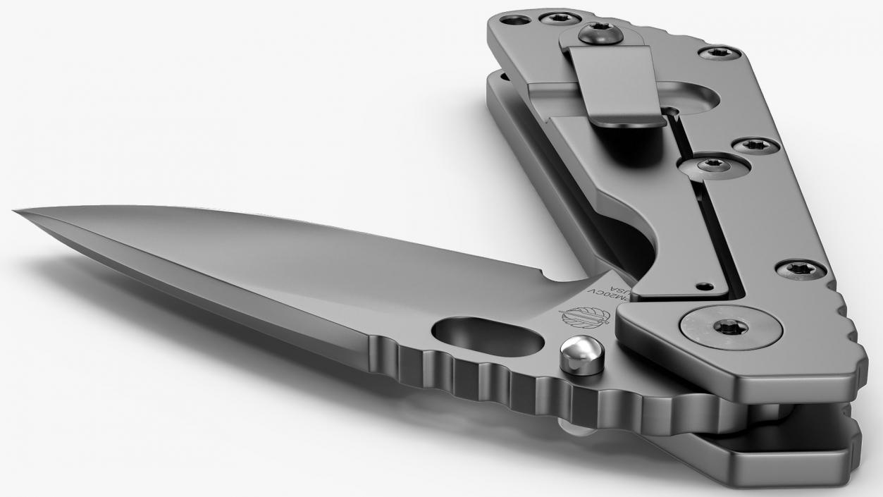 Strider SMF Knife 3D