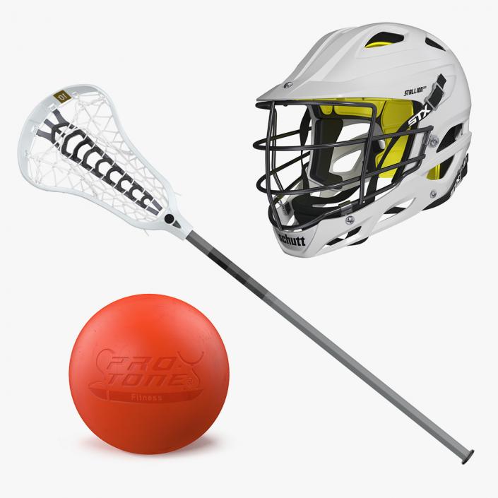 Lacrosse Equipment 3D Models Collection 3D model