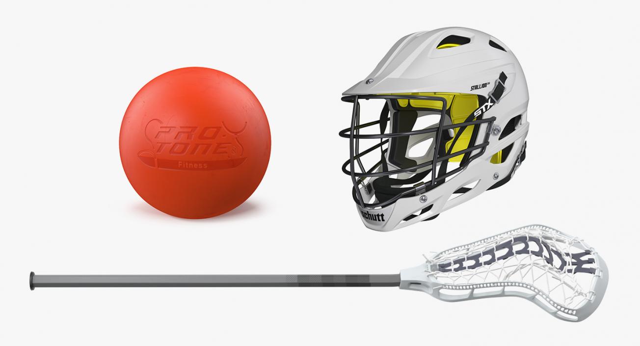 Lacrosse Equipment 3D Models Collection 3D model