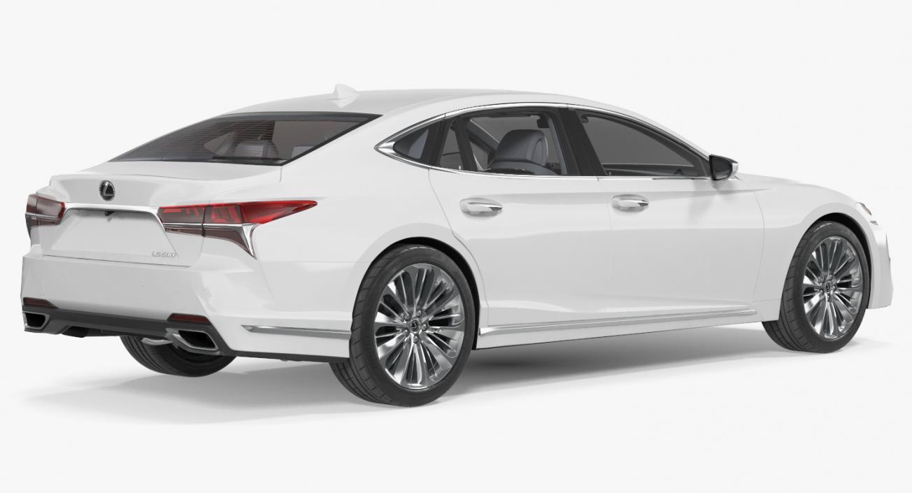 Lexus LS 500 2018 3D