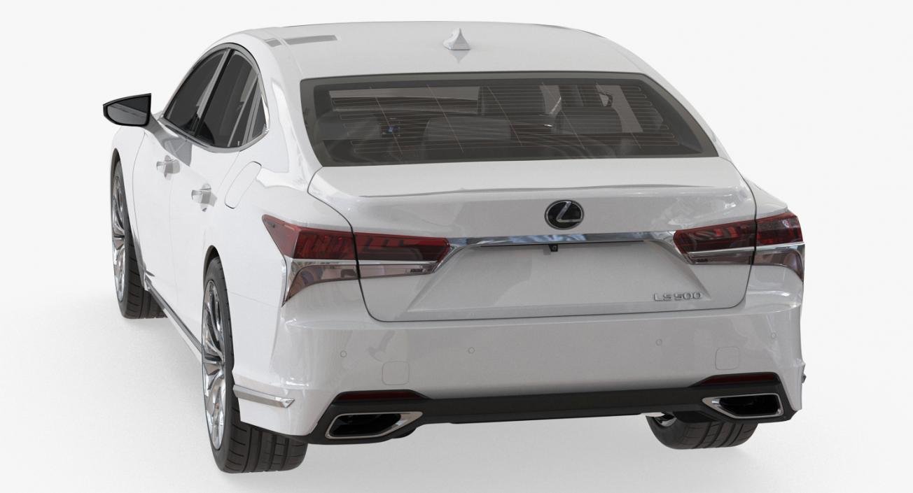 Lexus LS 500 2018 3D