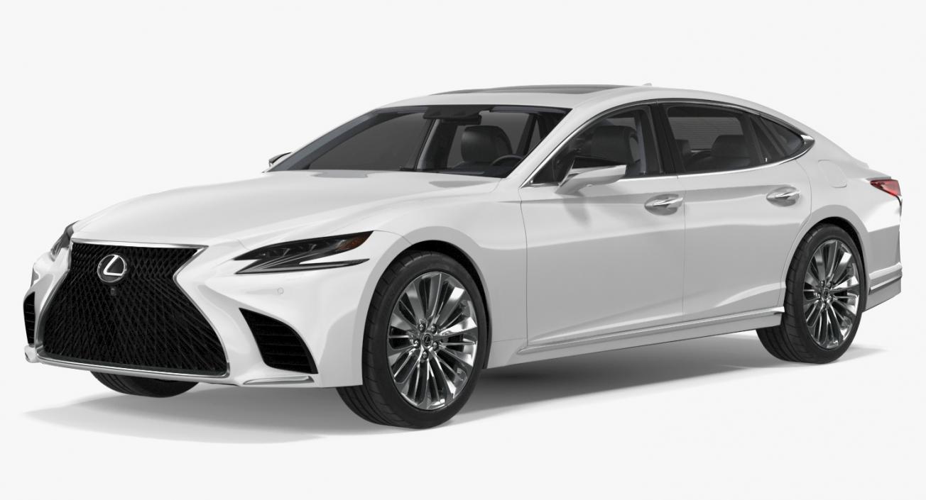 Lexus LS 500 2018 3D