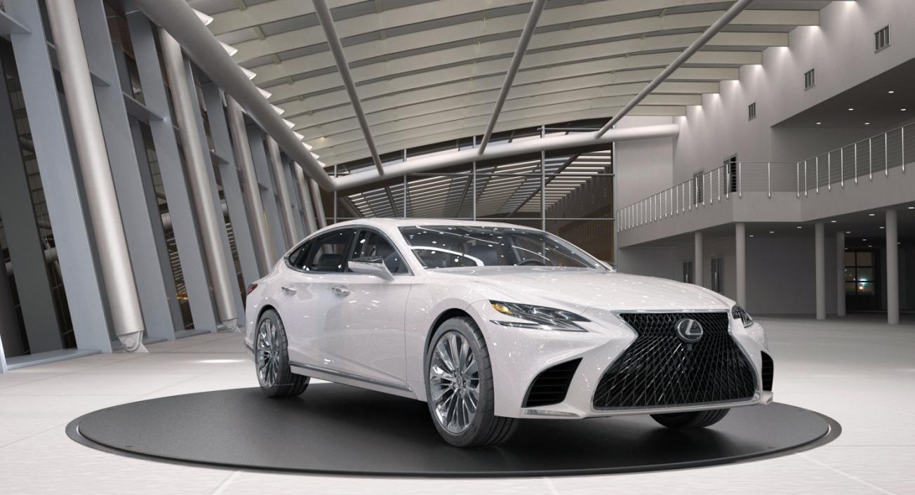 Lexus LS 500 2018 3D