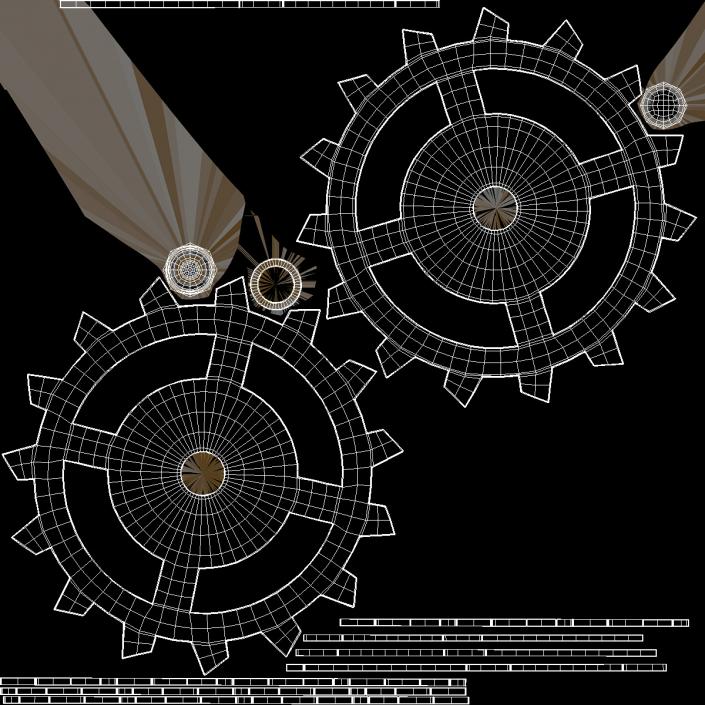 3D Pinion Gear