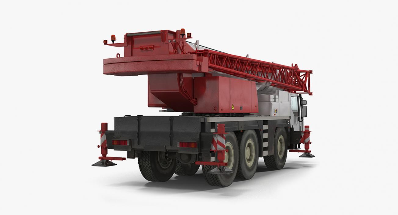 Compact Mobile Cranes Collection 3D