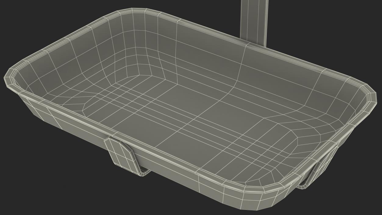 Mechanical Hanging Scales with Pan 3D model