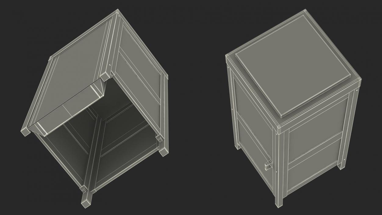 3D Phone Booth 2 model