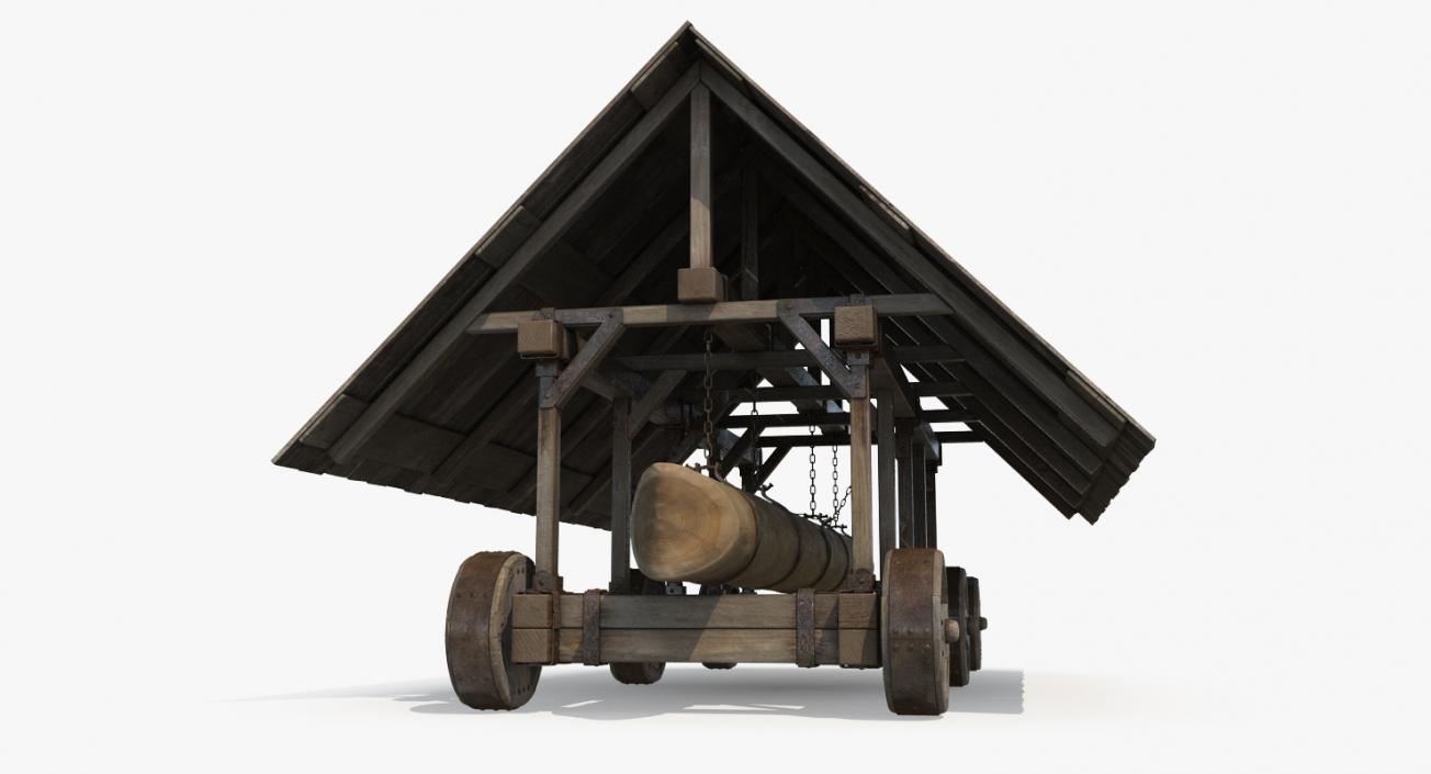 Medieval Battering Ram 3D