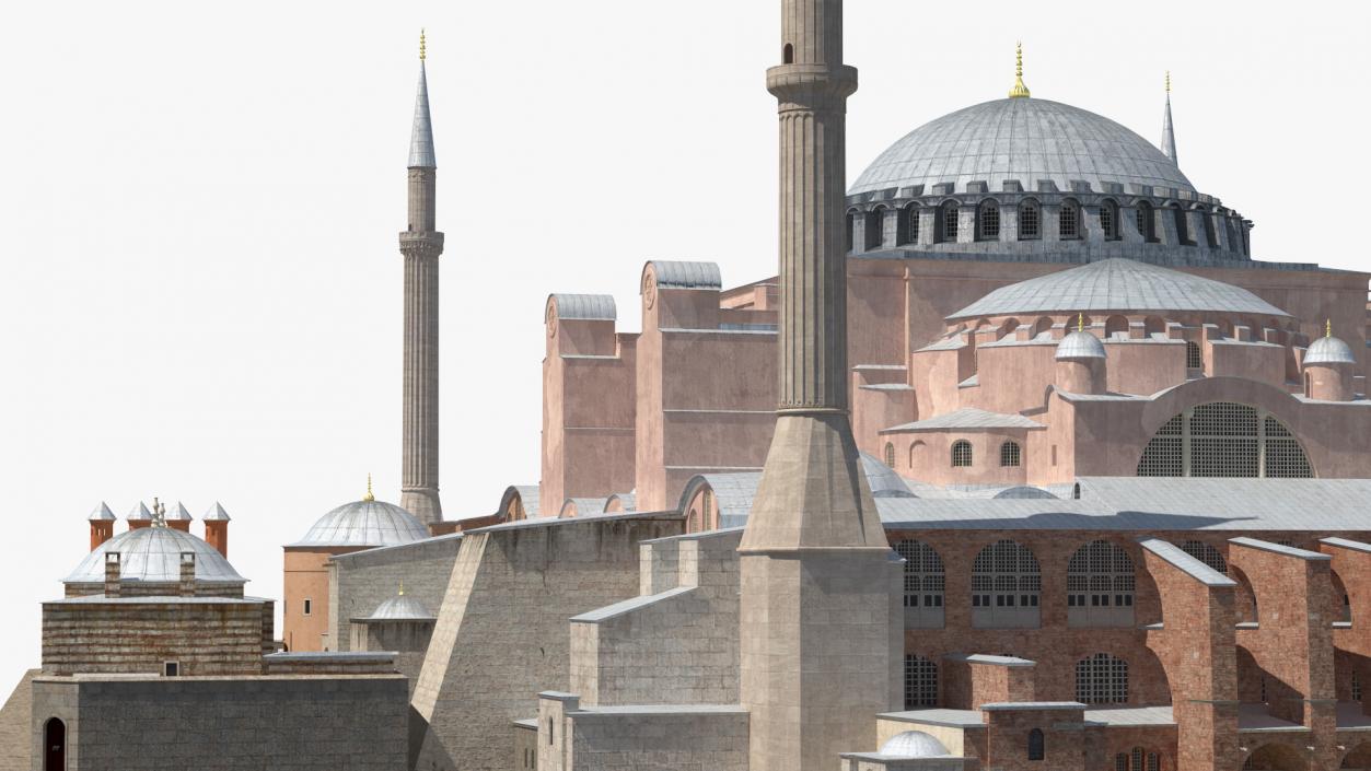 3D model Hagia Sophia Grand Mosque