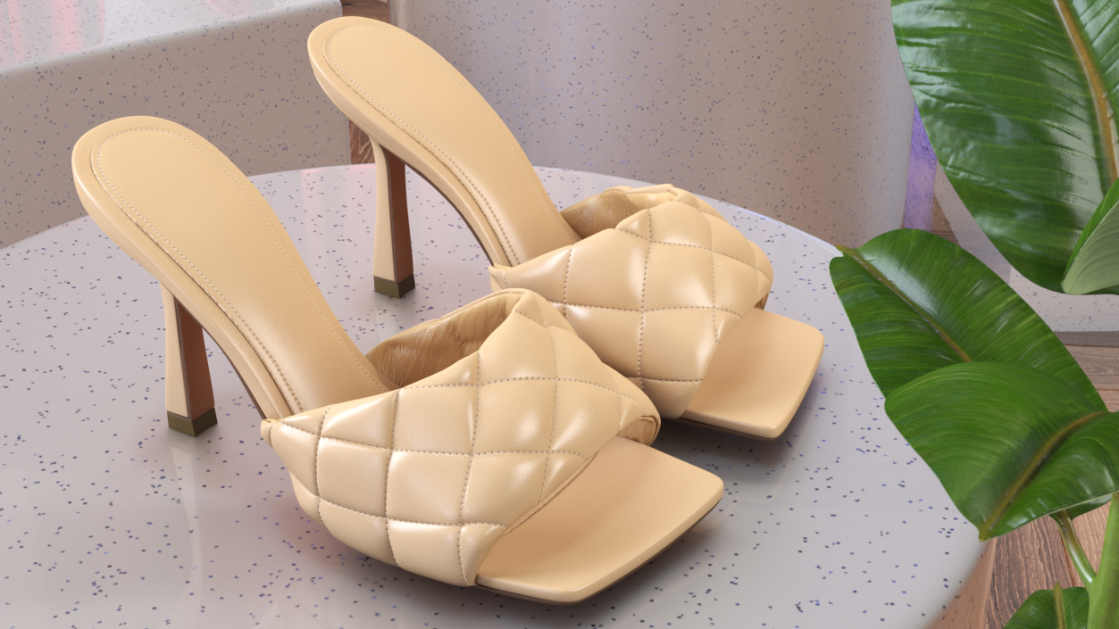 3D Padded Mule