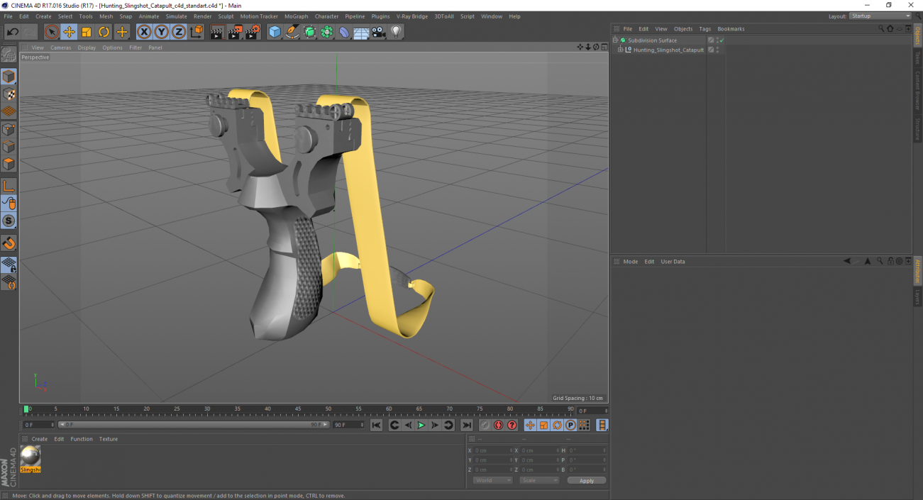 3D Hunting Slingshot Catapult