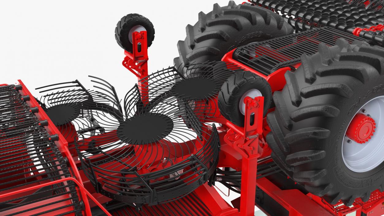 Beet Harvester HOLMER Terra Dos T4-30 Rigged 3D model