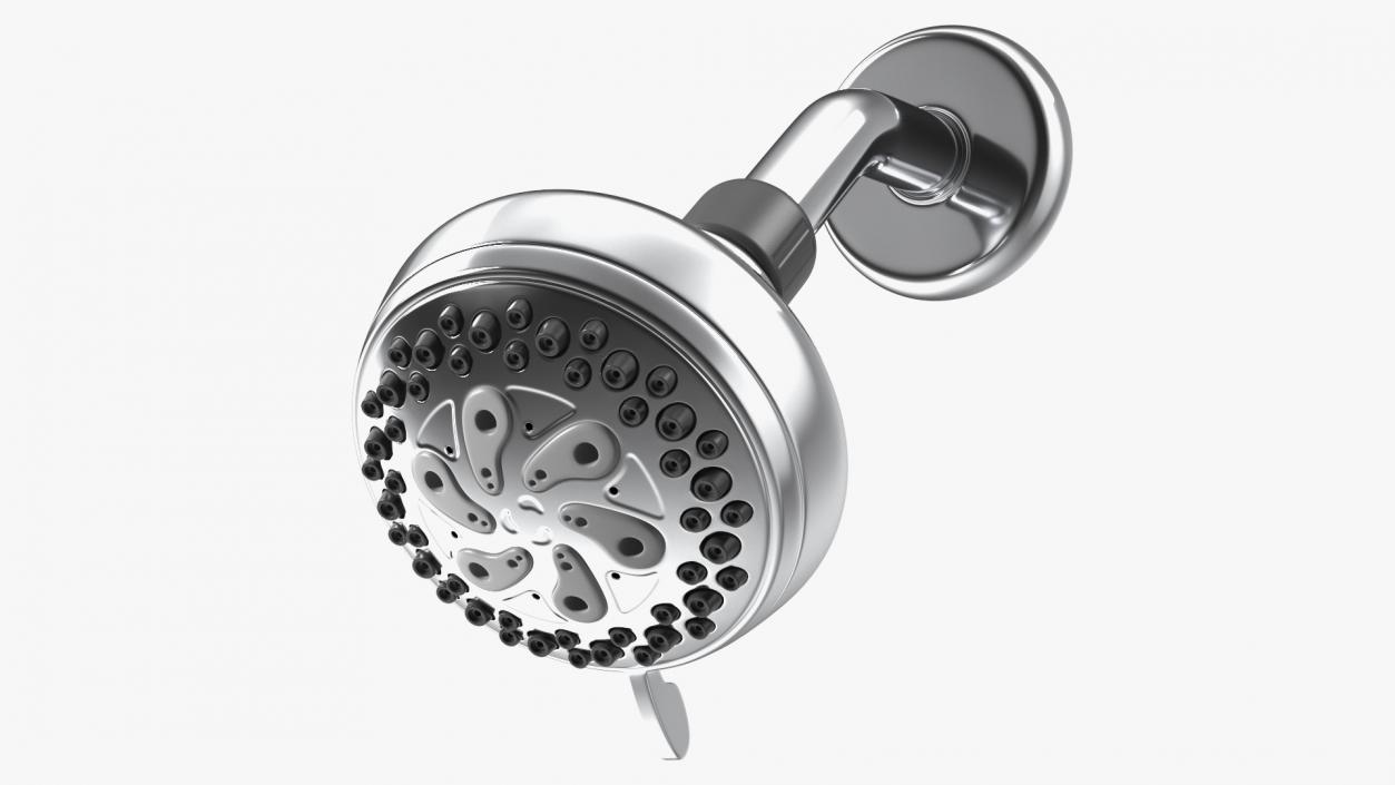 3D Wall Shower Head